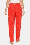 Coucou Woven Pyjama - Fiery Red — thumbnail 3